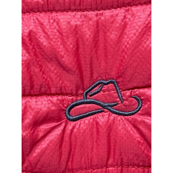 Resistol Pullover 1/2 Zip Puffer Jacket Red Cowboy Mens Size Large - Picture 6 of 12